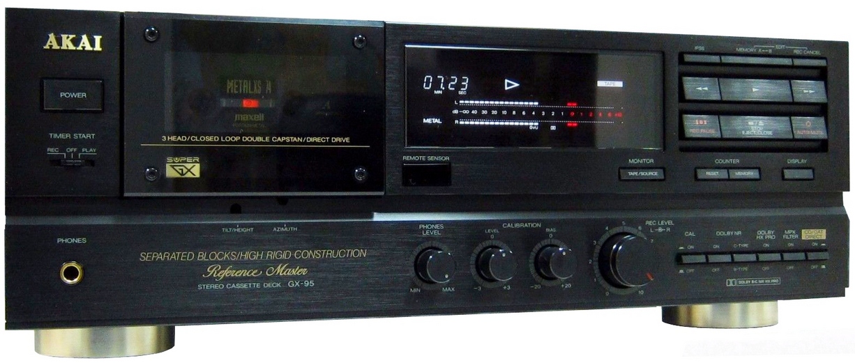 AKAI GX-95, дека, касеетный магнитофон, кассетник, винтаж, high